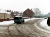 Main Road junction going towards War Memorial with Viyella land rover