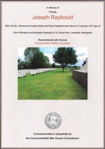 RAYBOULD, Joseph